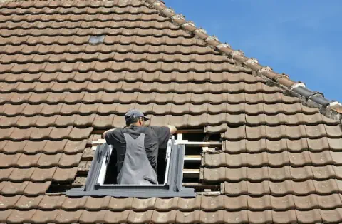 Pose de velux - Gourgé